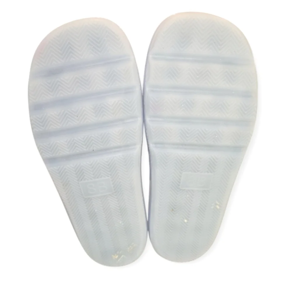 Tory Burch Light Blue Bubble Jelly Slide Sandals - Picture 7 of 8